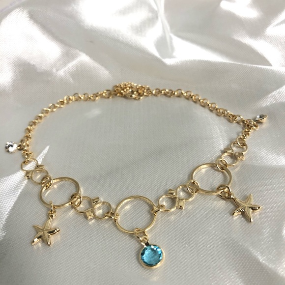 18k Gold Filled Anklet - Picture 2 of 3